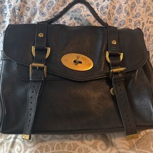 Black Leather Bag